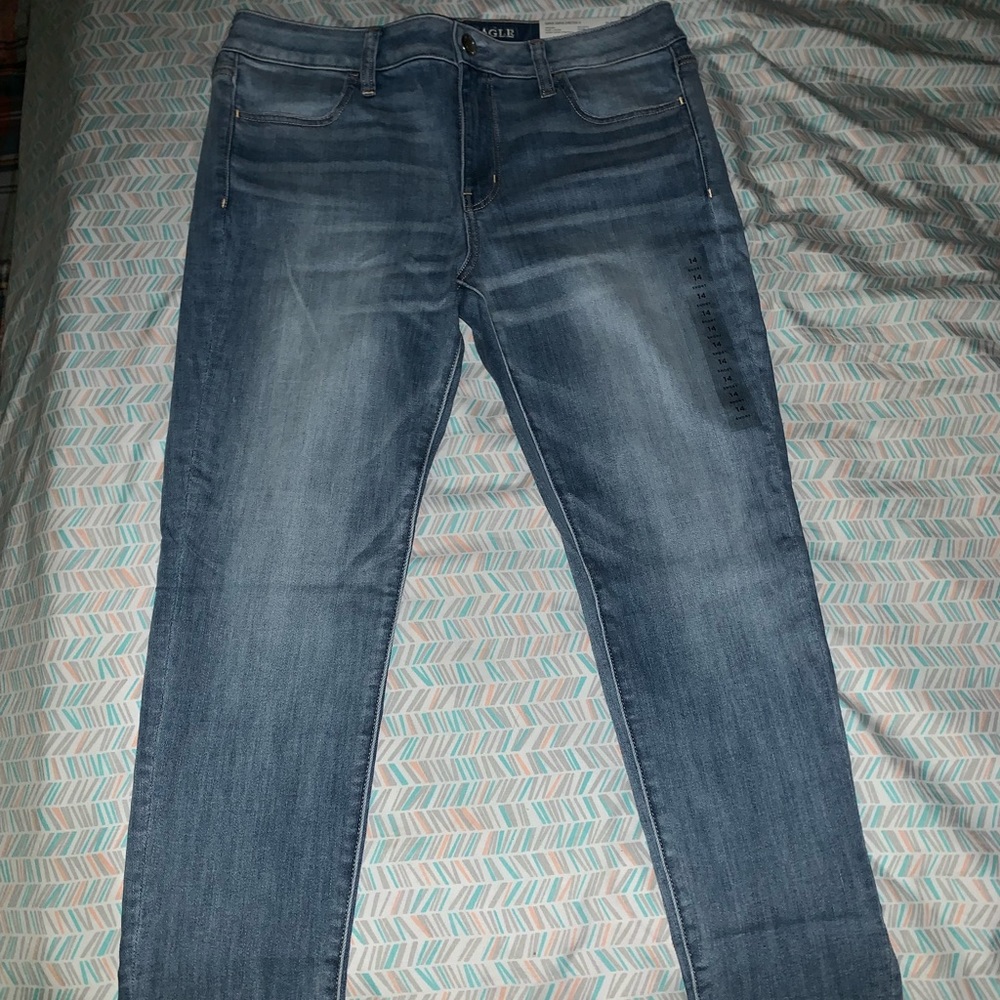NWT American Eagle low rise Jeggings size 14S
